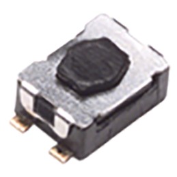 1 Reel of 7000 - IP40 Top Tactile Switch, SPST 50 mA 1.9mm Surface Mount