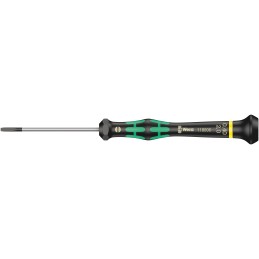 1 pcs - Wera Slotted Precision Screwdriver, 2 x 0.4 mm Tip, 60 mm Blade, 157 mm Overall