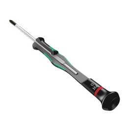 1 pcs - Wera Slotted Precision Screwdriver, 2 x 0.4 mm Tip, 60 mm Blade, 157 mm Overall