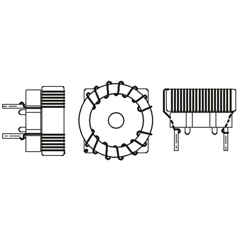 1 pcs - TRACOPOWER Common Mode Choke