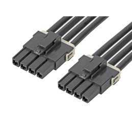 1 pcs - Molex 4 Way Female Mega-Fit to 4 Way Female Mega-Fit Wire to Board Cable, 600mm