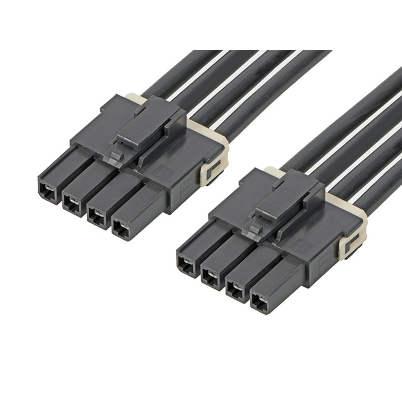 1 pcs - Molex 4 Way Female Mega-Fit to 4 Way Female Mega-Fit Wire to Board Cable, 600mm