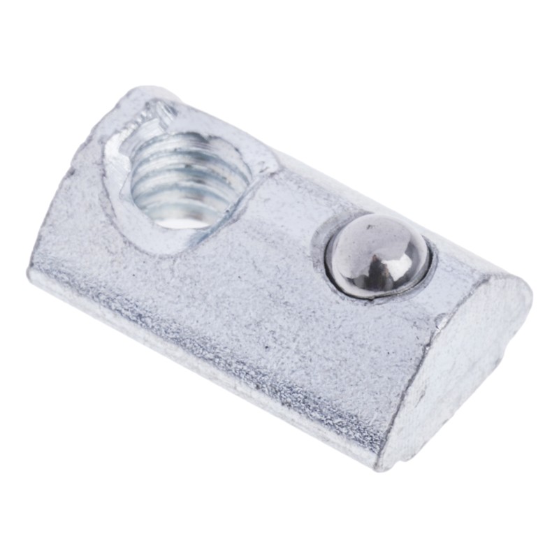 1 Bag of 10 - RS PRO M4 T-Slot Nut Connecting Component, Strut Profile 20 mm, Groove Size 5mm