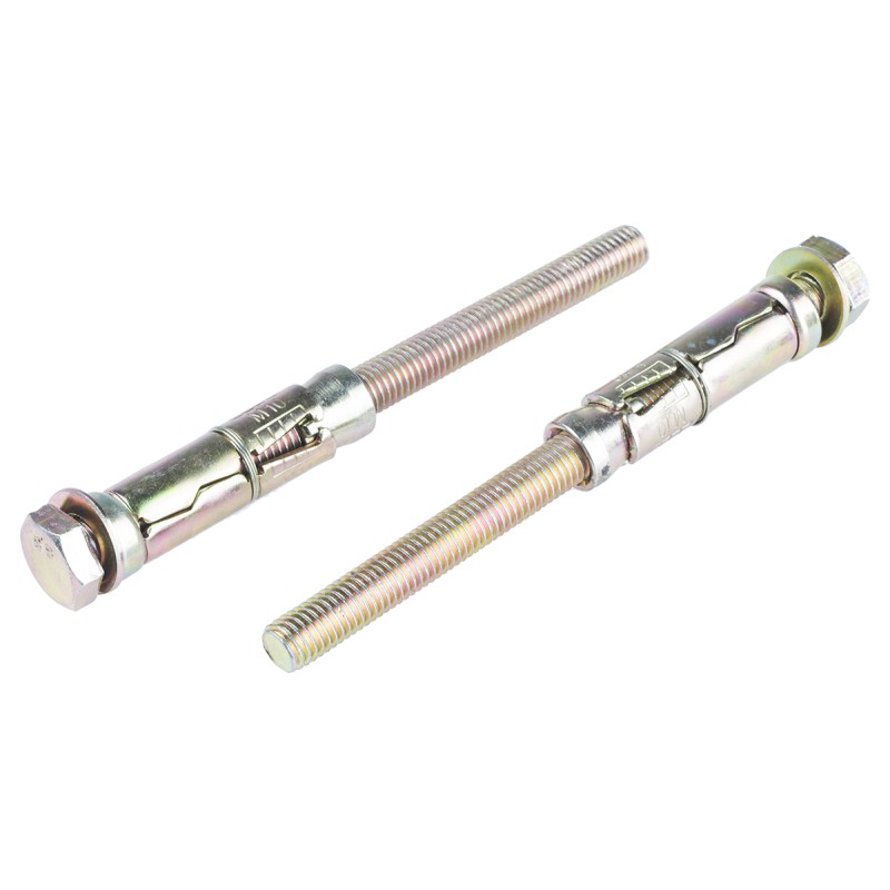 1 Bag of 10 - RS PRO Carbon Steel Shield Anchor Loose Bolt M10 x 60mm, 16mm Fixing Hole