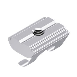 1 Bag of 10 - Bosch Rexroth M4 Sliding Block, Swivel-in Connecting Component, Strut Profile 30 mm, Groove Size 8mm