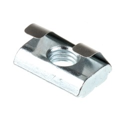 1 Bag of 10 - Bosch Rexroth M8 Sliding Block Connecting Component, Strut Profile 40 mm, 45 mm, 50 mm, 60 mm, Groove Size 10mm