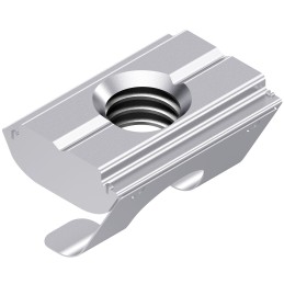 1 Bag of 10 - Bosch Rexroth M8 Sliding Block Connecting Component, Strut Profile 40 mm, 45 mm, 50 mm, 60 mm, Groove Size 10mm