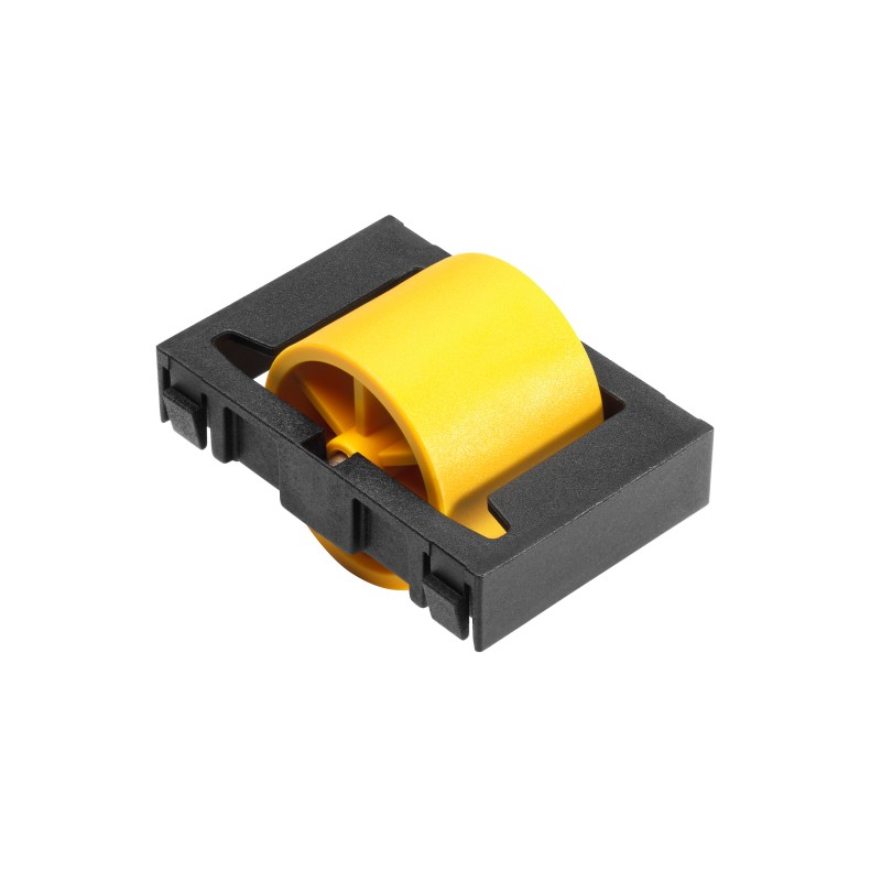 1 Bag of 10 - RS PRO Zinc Plated Steel Round Conveyor Roller 24mm Dia. x 33.3mm L, 150N Load Capacity