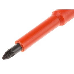 1 pcs - ITL Insulated Tools Ltd Pozidriv Insulated Screwdriver, PZ1 Tip, 75 mm Blade, VDE/1000V, 152 mm Overall