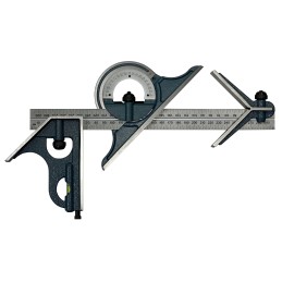 1 pcs - 300mm Combination Square, Steel