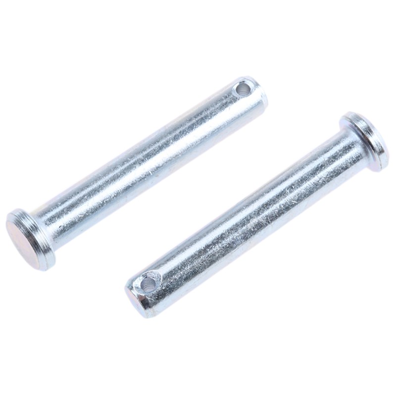 1 Bag of 10 - RS PRO 1 1/2in Bright Zinc Plated Steel Clevis Pin, 1/4in Diameter