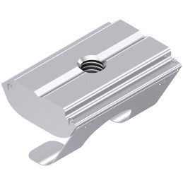 1 Bag of 10 - Bosch Rexroth M4 Sliding Block, Swivel-in Connecting Component, Strut Profile 40 mm, 45 mm, 50 mm, 60 mm, Groove S