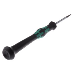 1 pcs - Wera Torx Precision Screwdriver, T5 Tip, 40 mm Blade, 137 mm Overall