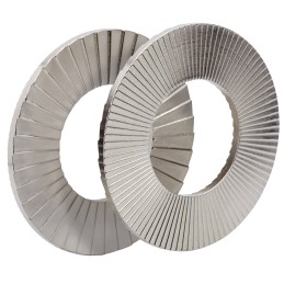 1 Bag of 10 - A4 316 Stainless Steel Wedge Lock Washers, M5