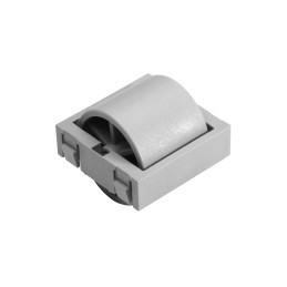 1 Bag of 10 - RS PRO Zinc Plated Steel Round Conveyor Roller 24mm Dia. x 33.3mm L, 150N Load Capacity