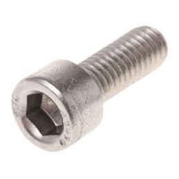1 Bag of 10 - RS PRO Plain Steel Hex Socket Cap Screw, DIN 912, M16 x 50mm