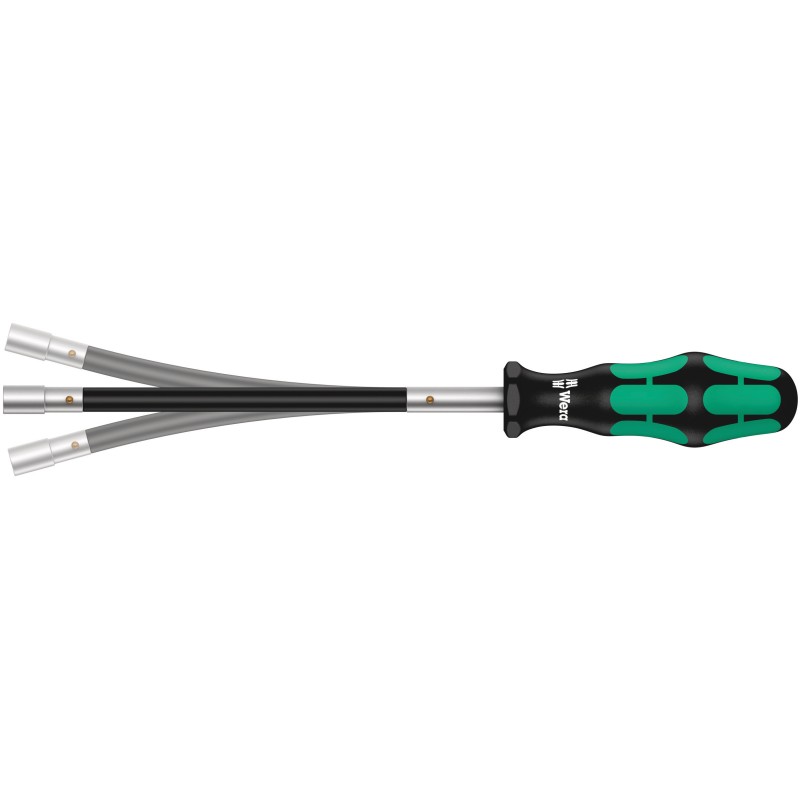 1 pcs - Wera Hexagon Nut Driver, 6 mm Tip, 167 mm Blade, 265 mm Overall