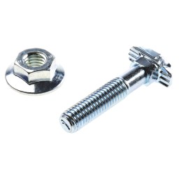 1 Bag of 10 - Bosch Rexroth M8 T-Head Bolt Connecting Component, Strut Profile 40 mm, 45 mm, 50 mm, 60 mm, Groove Size 10mm