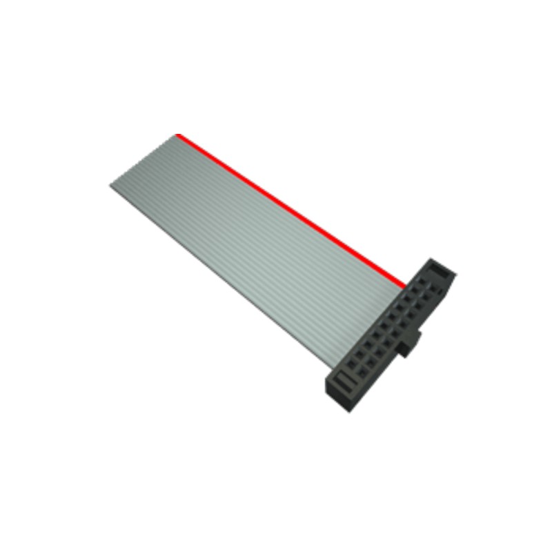 1 pcs - Samtec FFSD Series Flat Ribbon Cable, 8-Way, 6in Length, Tiger Eye IDC to Tiger Eye IDC