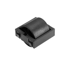 1 Bag of 10 - RS PRO Zinc Plated Steel Round Conveyor Roller 24mm Dia. x 33.3mm L, 150N Load Capacity