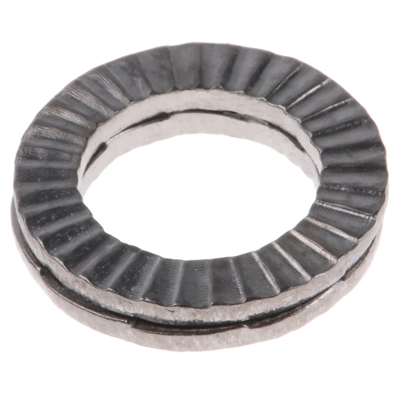 1 Bag of 10 - A4 316 Stainless Steel Wedge Lock Washers, M8