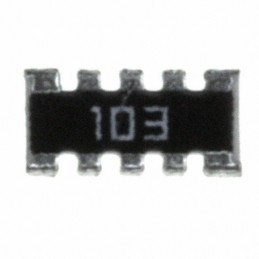 1 pcs : 746X101103JP - RES ARRAY 8 RES 10K OHM 1206