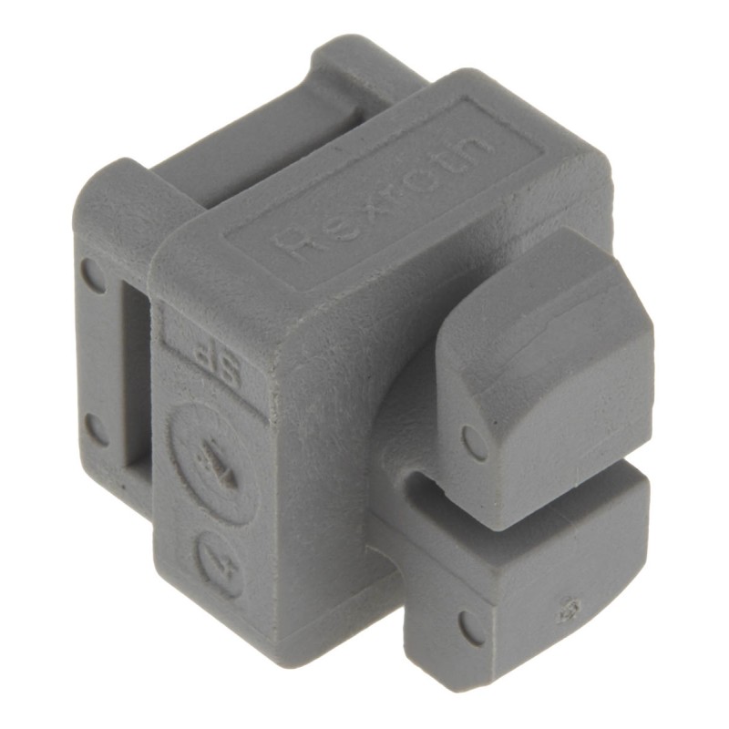 1 Bag of 10 - Bosch Rexroth Cable Bracket, 8mm GrooveSlot 40 mm, 45 mm, 50 mm, 60 mm, 80 mm, 90 mm, PA 27mm Internal Width 27mm