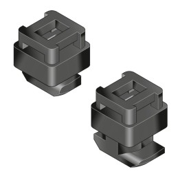 1 Bag of 10 - Bosch Rexroth Cable Bracket, 8mm GrooveSlot 40 mm, 45 mm, 50 mm, 60 mm, 80 mm, 90 mm, PA 27mm Internal Width 27mm