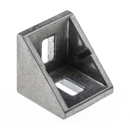 1 Bag of 10 - RS PRO Angle Bracket Connecting Component, Strut Profile 20 mm, Groove Size 6mm