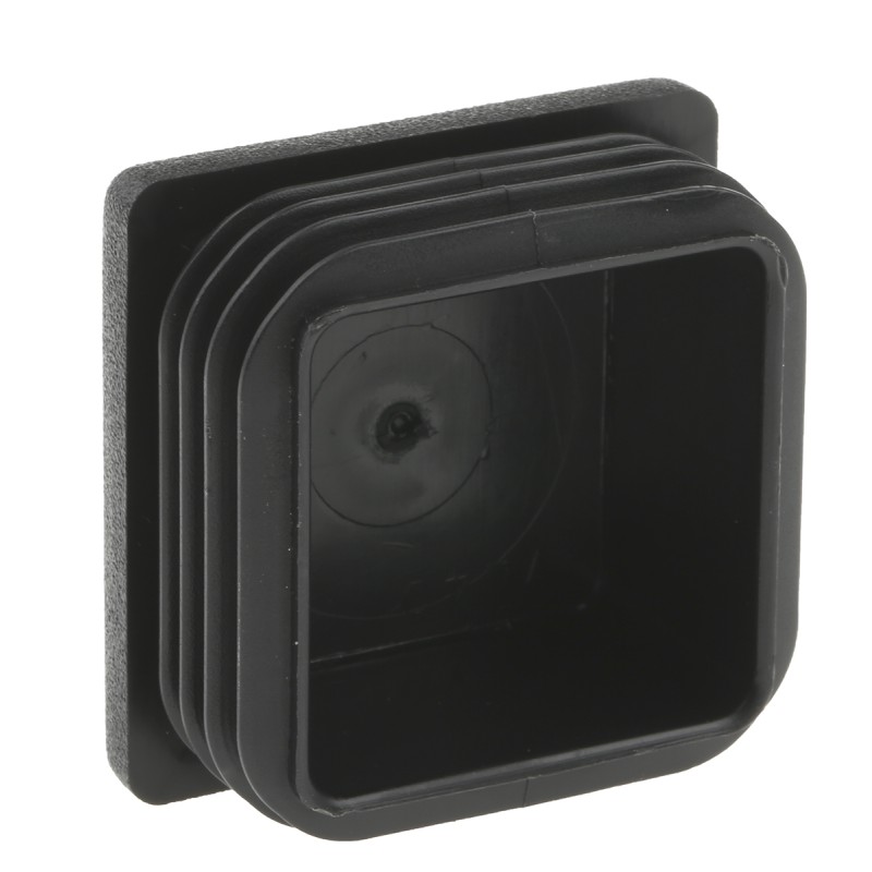 1 Bag of 10 - Rose+Krieger Black Polyethylene (PE) Square Tube