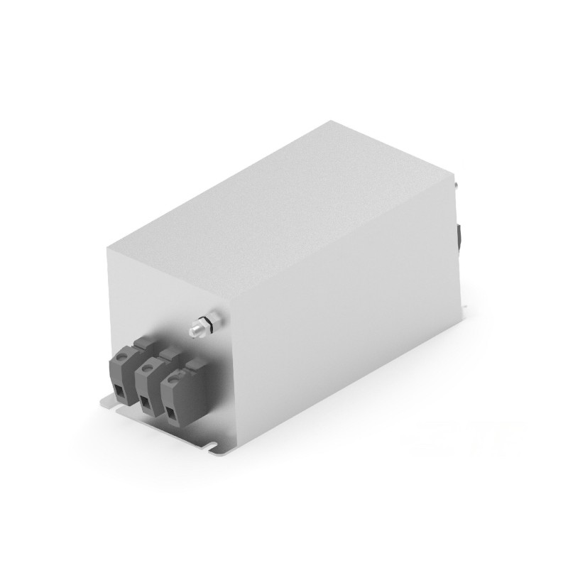 1 pcs - TE Connectivity, AHV 50A 760 V 50/60Hz, Chassis Mount EMI Filter, Terminal Block 3 Phase
