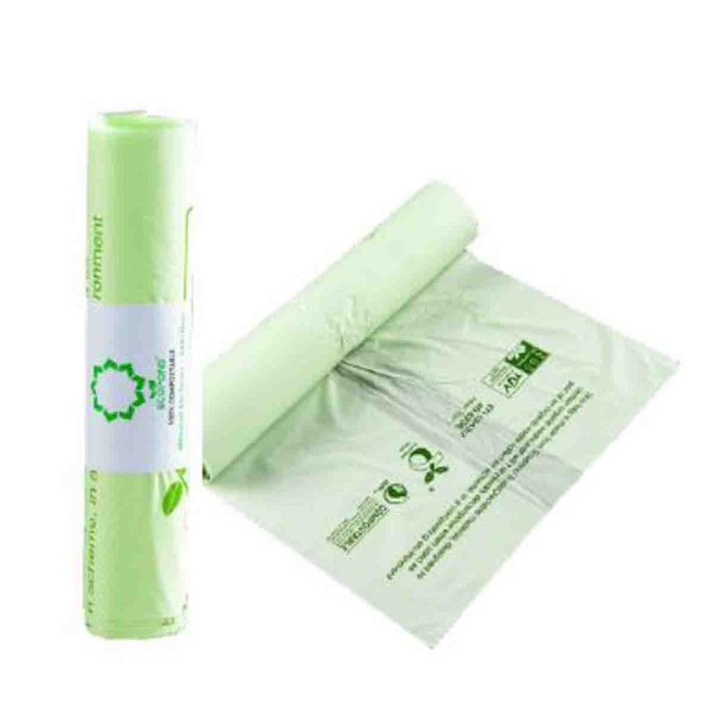 1 Box of 400 - Cromwell Polythene Black Polythene Bin Bag, 80L Capacity, 400 per Package