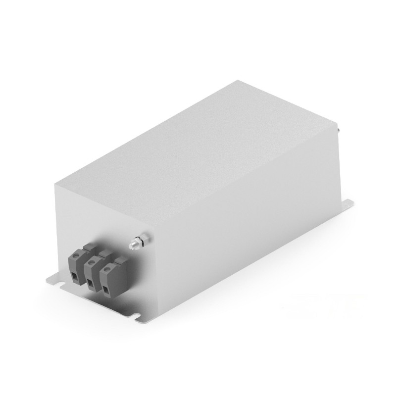 1 pcs - TE Connectivity, AHV 75A 760 V 50/60Hz, Chassis Mount EMI Filter, Terminal Block 3 Phase