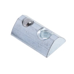 1 Bag of 10 - RS PRO M6 T-Slot Nut Connecting Component, Strut Profile 40 mm, Groove Size 8mm