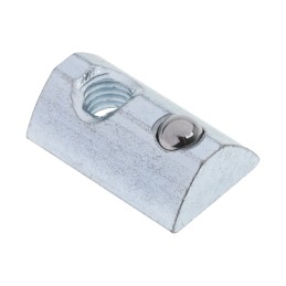 1 Bag of 10 - RS PRO M6 T-Slot Nut Connecting Component, Strut Profile 40 mm, Groove Size 8mm