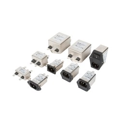 1 pcs - XP Power, FHSA 15A 264 V ac 0 - 400Hz, Chassis Mount EMI Filter, Quick Connect, Single Phase