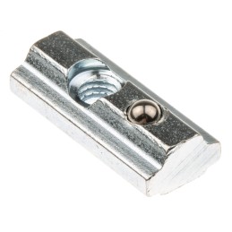 1 Bag of 10 - RS PRO M4 T-Slot Nut Connecting Component, Strut Profile 20 mm, Groove Size 5mm