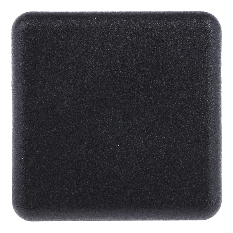 1 Bag of 10 - RS PRO Black End Cap, 30 x 30 mm Strut Profile, 6mm Groove