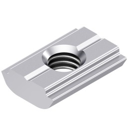 1 Bag of 10 - Bosch Rexroth M8 Sliding Block, Swivel-in Connecting Component, Strut Profile 40 mm, 45 mm, 50 mm, 60 mm, Groove S