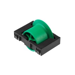 1 Bag of 10 - RS PRO Zinc Plated Steel Round Conveyor Roller 24mm Dia. x 33.3mm L, 150N Load Capacity