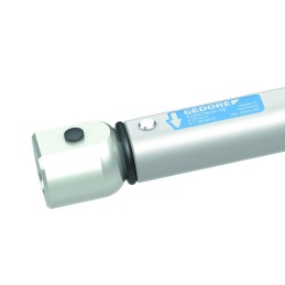 1 pcs - Gedore DMSE 150 Mechanical Torque Wrench, 30 - 150Nm, Rectangular Drive, 9 x 12mm Insert