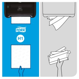 1 Box of 6 - Tork Tork Matic® Universal Hand Towels Rolled White Paper Towel, 280 m x 210 mm