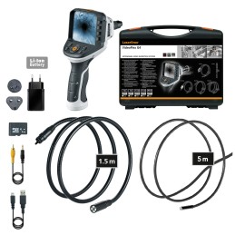 1 pcs - Laserliner 17mm probe Inspection Camera Kit, 1500mm Probe Length, 640 x 480pixelek Resolution, LED Illumination