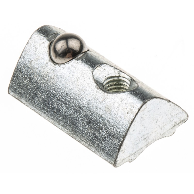 1 Bag of 10 - RS PRO M4 T-Slot Nut Connecting Component, Strut Profile 30 mm, Groove Size 6mm