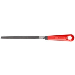 1 pcs - Facom 250mm, Second Cut, Triangular Engineers File With Soft-Grip Handle