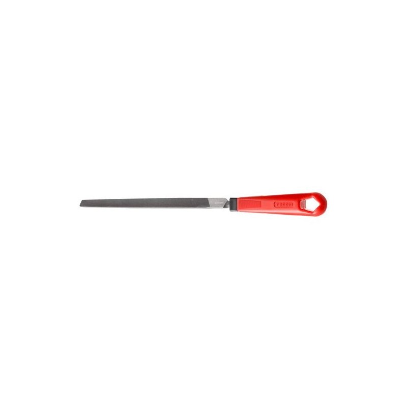 1 pcs - Facom 250mm, Second Cut, Triangular Engineers File With Soft-Grip Handle