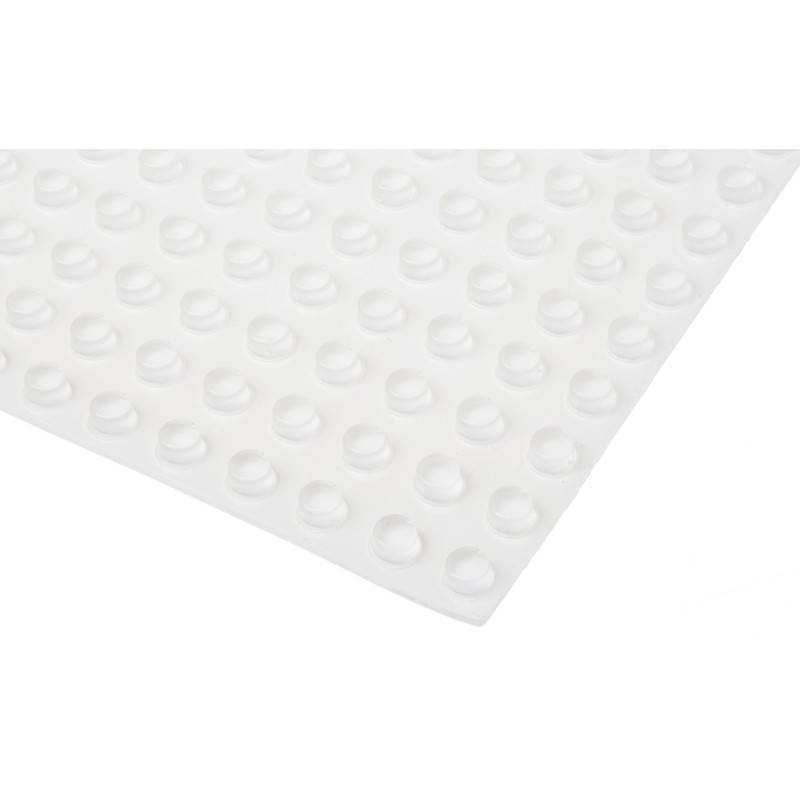 1 Bag of 100 - RS PRO Cylindrical PUR Self Adhesive Feet, 9.5mm diameter x 4.8mm height