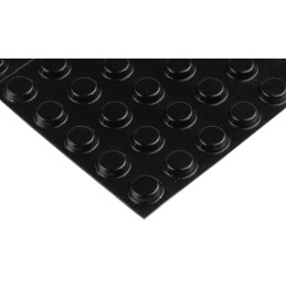 1 Bag of 100 - RS PRO Cylindrical PUR Self Adhesive Feet, 12.7mm diameter x 3.5mm height