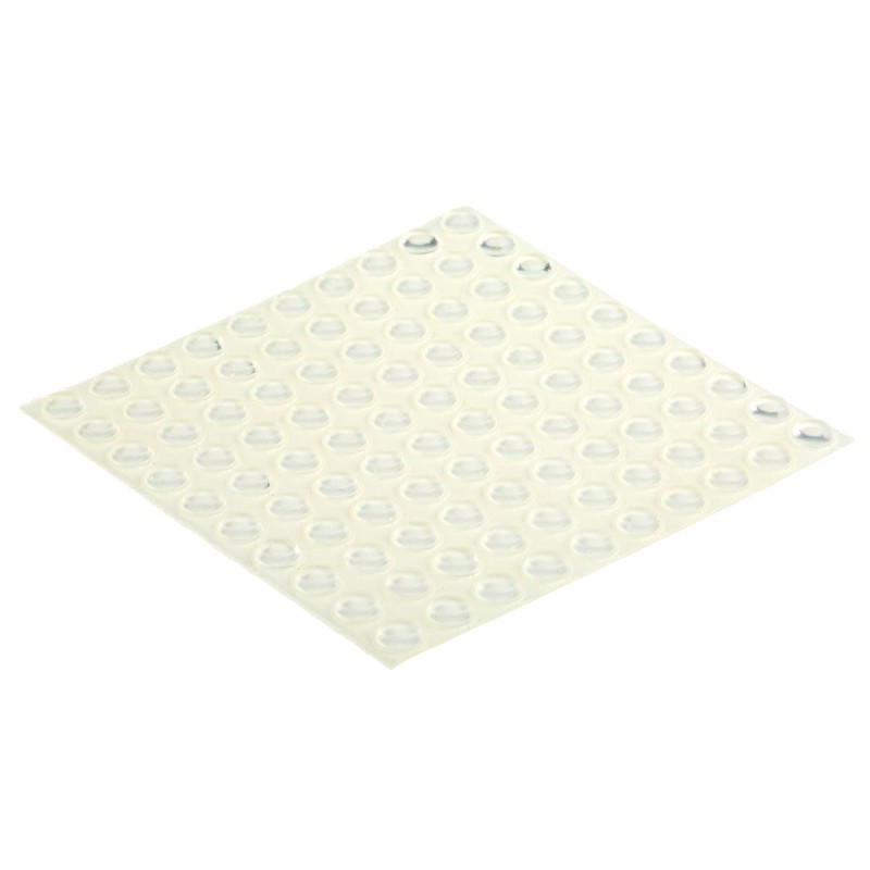 1 Bag of 100 - RS PRO Cylindrical PUR Self Adhesive Feet, 12.7mm diameter x 3.5mm height