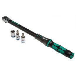 1 pcs - Wera Click-Torque C 3 Set 1 Click Torque Wrench Set, 40 - 200Nm, 1/2 in Drive